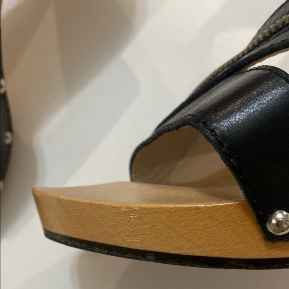 Black Leather Mules by Berkemann Size 37 - Picture 7 of 15